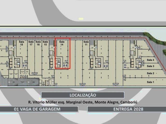 Imagem 2: CLASSIC HOME CLUB - SALA COMERCIAL TÉRREA - COM 140M² PRIVATIVOS