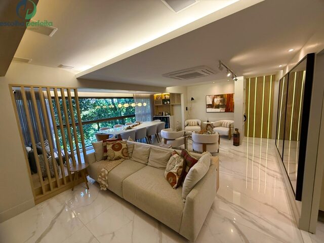 Imagem: O apartamento possui 3 Dormitórios, 3 Suítes, 5