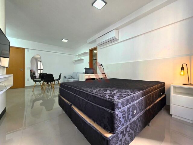 Imagem 13: Ritmo Bueno - Flat para locação no Ritmo Bueno 1 quarto mobiliado e decorado na Rua
