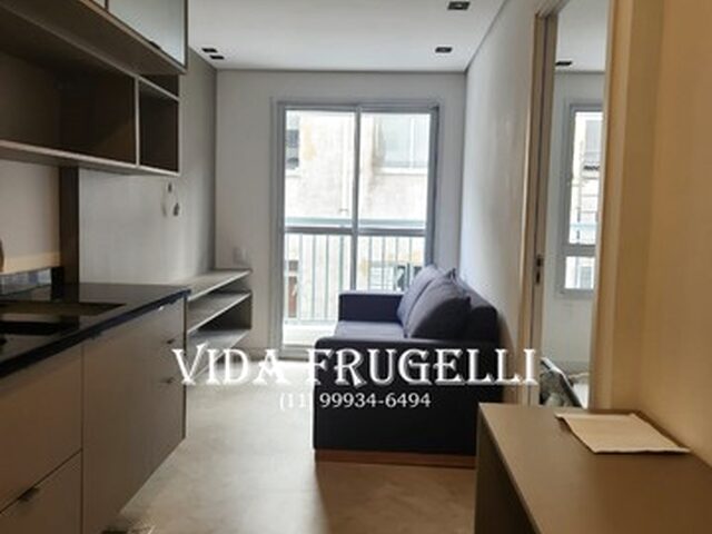 Imagem 5: Apartamento Studio de 31 M² Novo, Totalmente Mobiliado, com Suíte e Varanda. Pinheiros