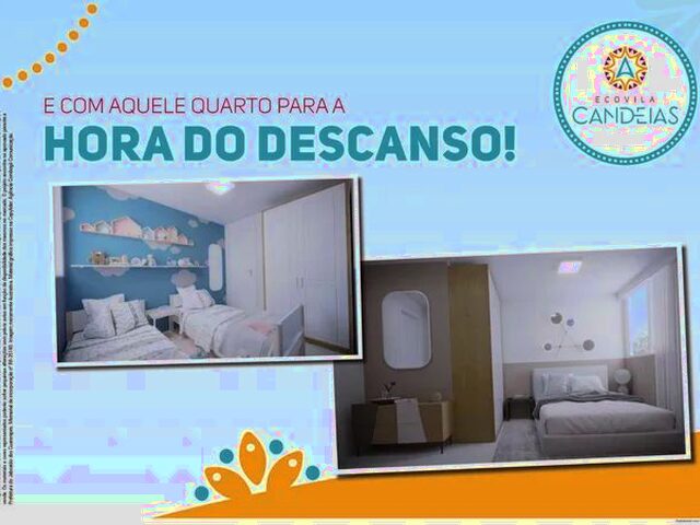 Imagem 3: Apartamento Próximo a Praia com Programa Minha Casa Minha Vida 2 Quartos Sendo 1 Suíte