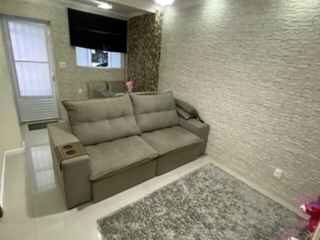 Imagem: 073 Casa Linear 2 Qts, Porcelanato e Rebaixamento