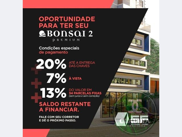 Imagem 1: Apartamento para Venda em Cascavel, Centro, 2 Dormitórios, 1 Banheiro, 1 Vaga