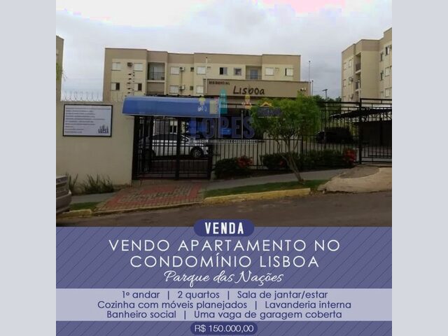 Imagem: Vendo Apartamento no Condomínio Lisboa