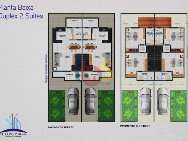 Imagem 4: Casas Duplex com 2 e 3 Quartos