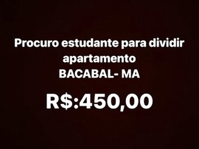 Imagem: Dividir Ap em Bacabal-Ma (Meninas