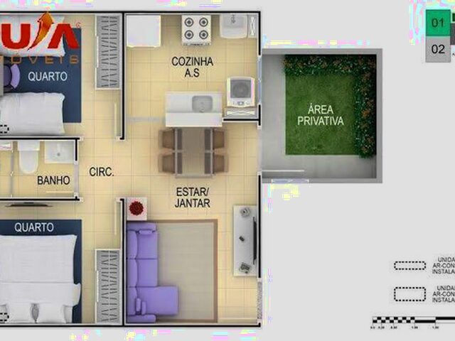 Imagem 15: Oportunidade Ecofit Eusébio - Unidade Térrea com Quintal