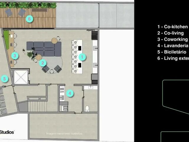Imagem 6: Apartamento de 1 Dormitório À Venda na Trindade, em Florianópolis