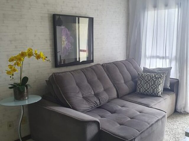 Imagem 5: Apartamento de 3/4 Sendo 01 com Suíte, Varanda, 100% Mobiliado e Decorado