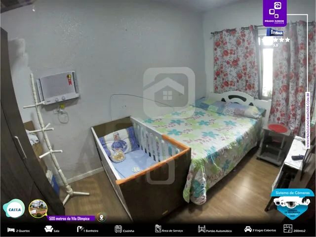 Imagem 2: Piam, 500Mts da Vila Olimpica - Casa Independente com 3 Quartos, Terraço, Quintal, 3 Vaga
