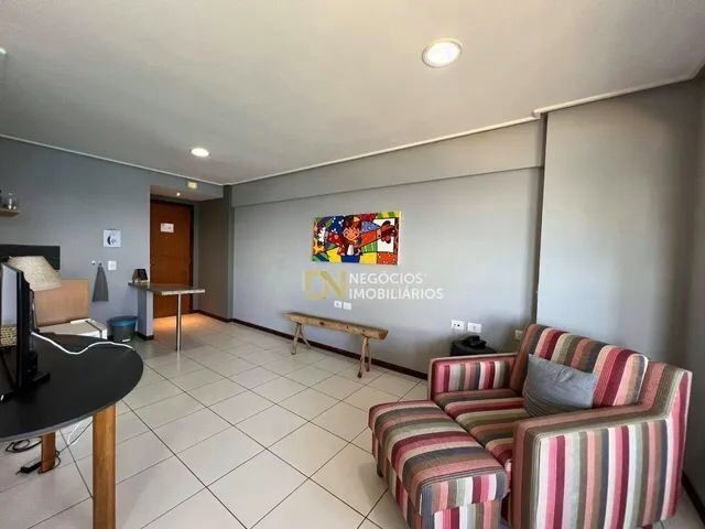 Imagem 2: Flat com 1 Dormitório À Venda, 46 M² por R$ 350.000 - Petrópolis - Natal/Rn