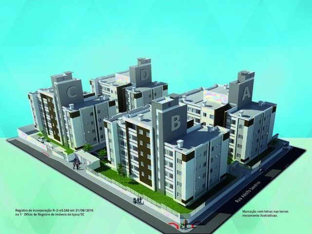 Imagem 2: Apartamento em Criciúma. 02 Dormitórios (1Suíte