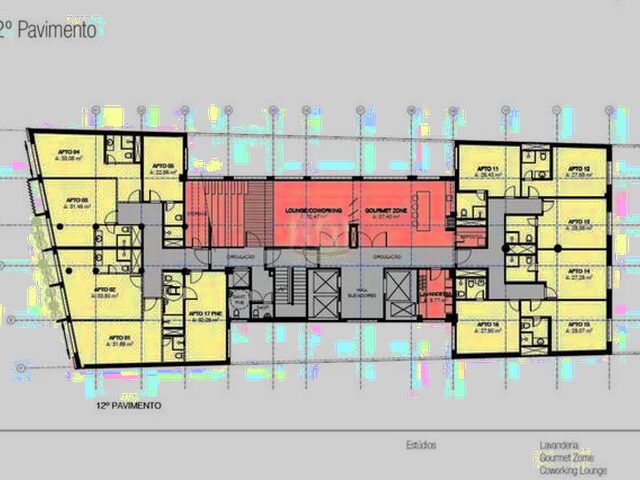 Imagem 11: Apartamento para Venda - 25M², 1 Dormitório, Sendo 1 Suites, 1 Vaga - Centro