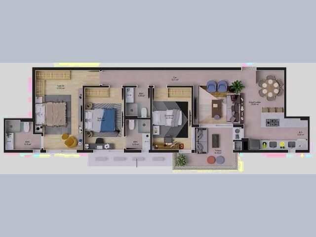 Imagem 12: Apartamento 3 Dormitórios para Venda em Florianópolis - Sc