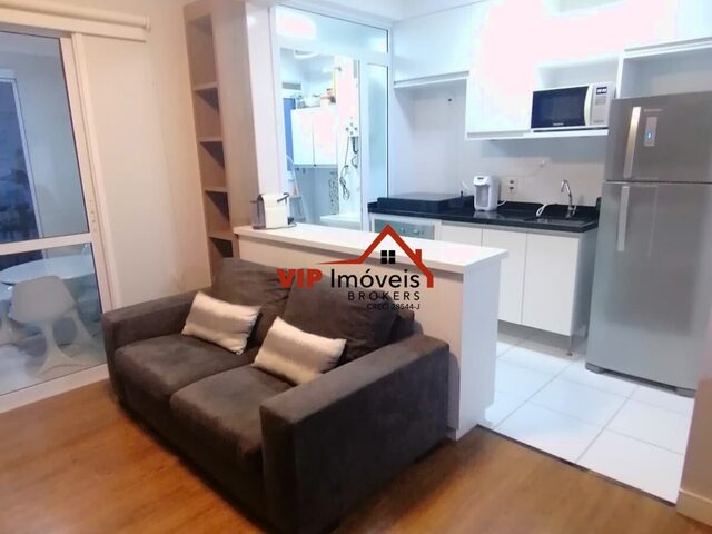 Imagem: O studio possui 1 Dormitório, 1 Suíte, 1 Banheiro, 1 Vaga
