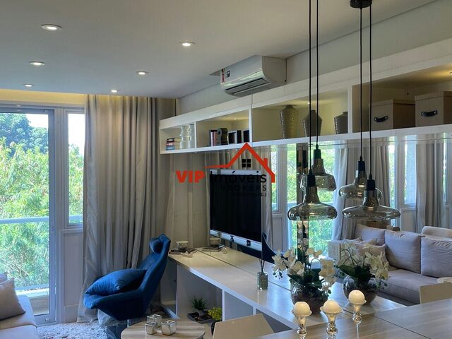 Imagem: O apartamento possui 1 Dormitório, 1 Suíte, 1 Banheiro, 1