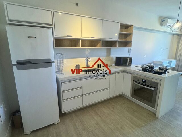 Imagem: O apartamento possui 1 Dormitório, 1 Suíte, 1 Banheiro, 1