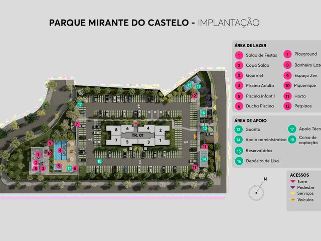 Imagem 10: Mirante do Castelo – 2 quartos com suíte e varanda Reg Bairro Castelo - BH