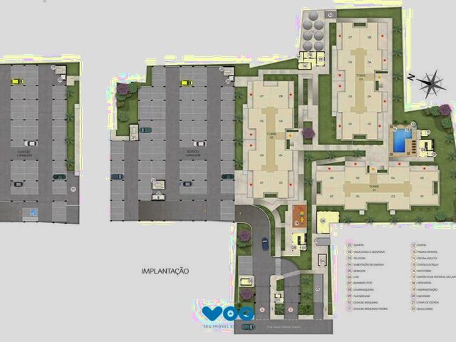 Imagem 5: PORTO NOBRE vende apartamento 2 dormitórios, sendo 1 suíte, com varanda e churra