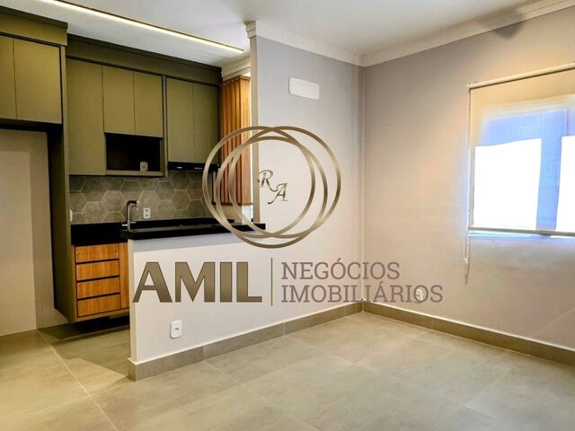 Imagem: O apartamento possui 1 Dormitório, 1 Banheiro, 1 Vaga na