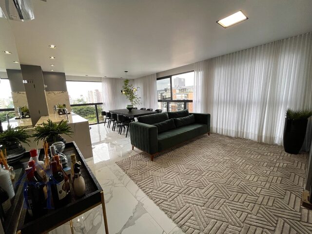 Imagem 2: Apartamento decorado no América