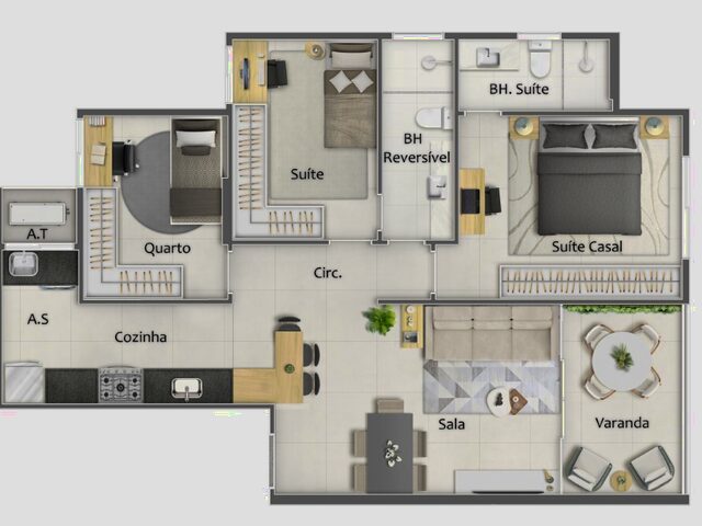 Imagem 6: VilaVie Apartamento com 2 dormitórios