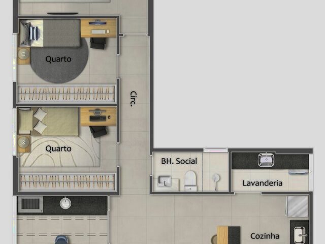 Imagem 8: VilaVie Apartamento com 2 dormitórios